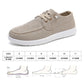 Womens Breathable Slip On Boat Shoes Casual Loafers Deck Shoes Canvas Sneakers For Women