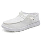 Womens Lightweight Slip On Boat Shoes Casual Loafers Deck Shoes Canvas Sneakers For Women