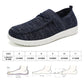 Womens Lightweight Slip On Boat Shoes Casual Loafers Deck Shoes Canvas Sneakers For Women