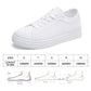 Womens Breathable Slip On Shoes, Womens Casual Boat Loafers Walking Shoes, Lightweight Canvas Lace Up Loafers Shoes for Women