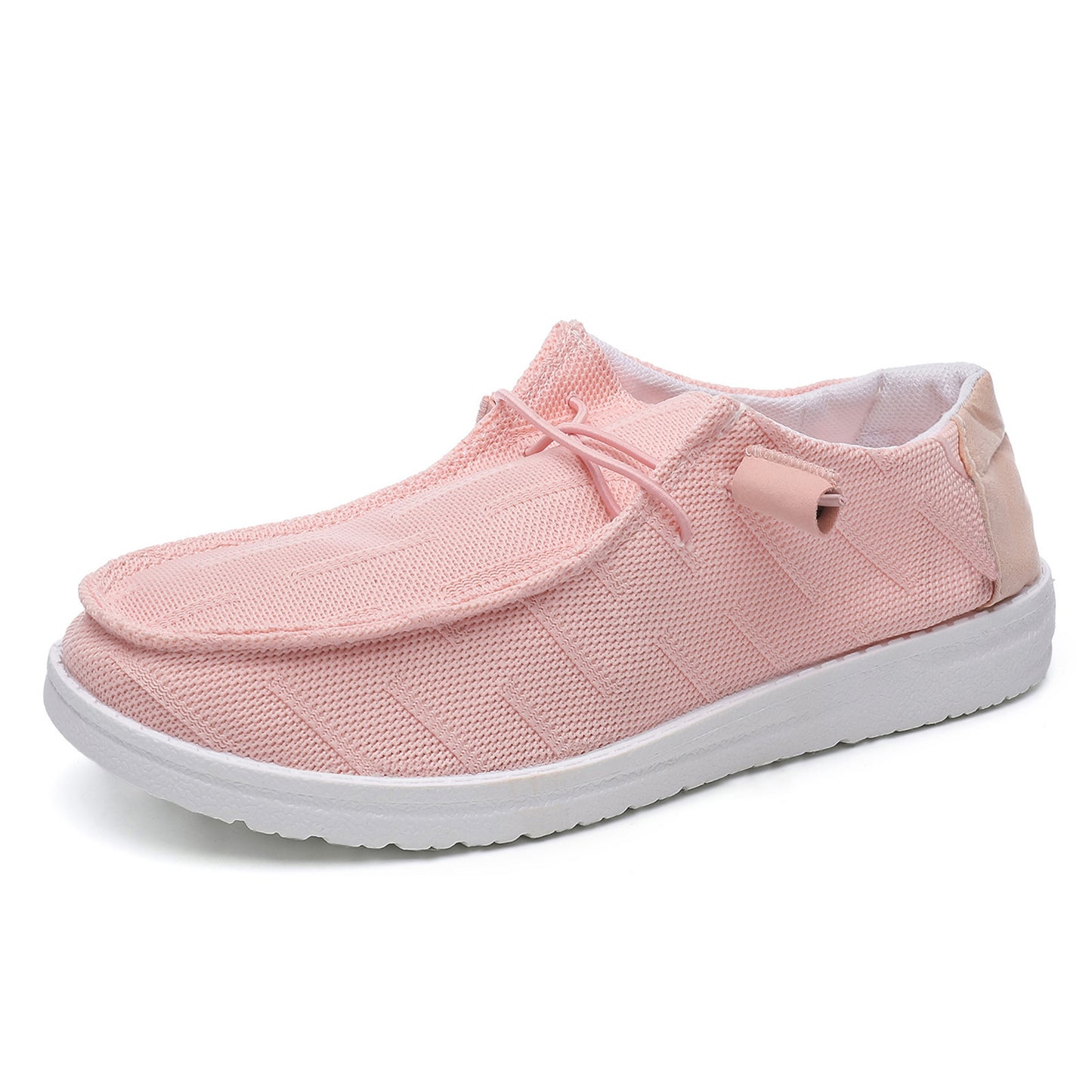 Womens Lightweight Slip On Boat Shoes Casual Loafers Deck Shoes Canvas Sneakers For Women