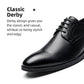 Nttb Men's Oxford Formal Dress Shoes, Comfort Classic Business Lace Up Plain Toe Dress Shoes