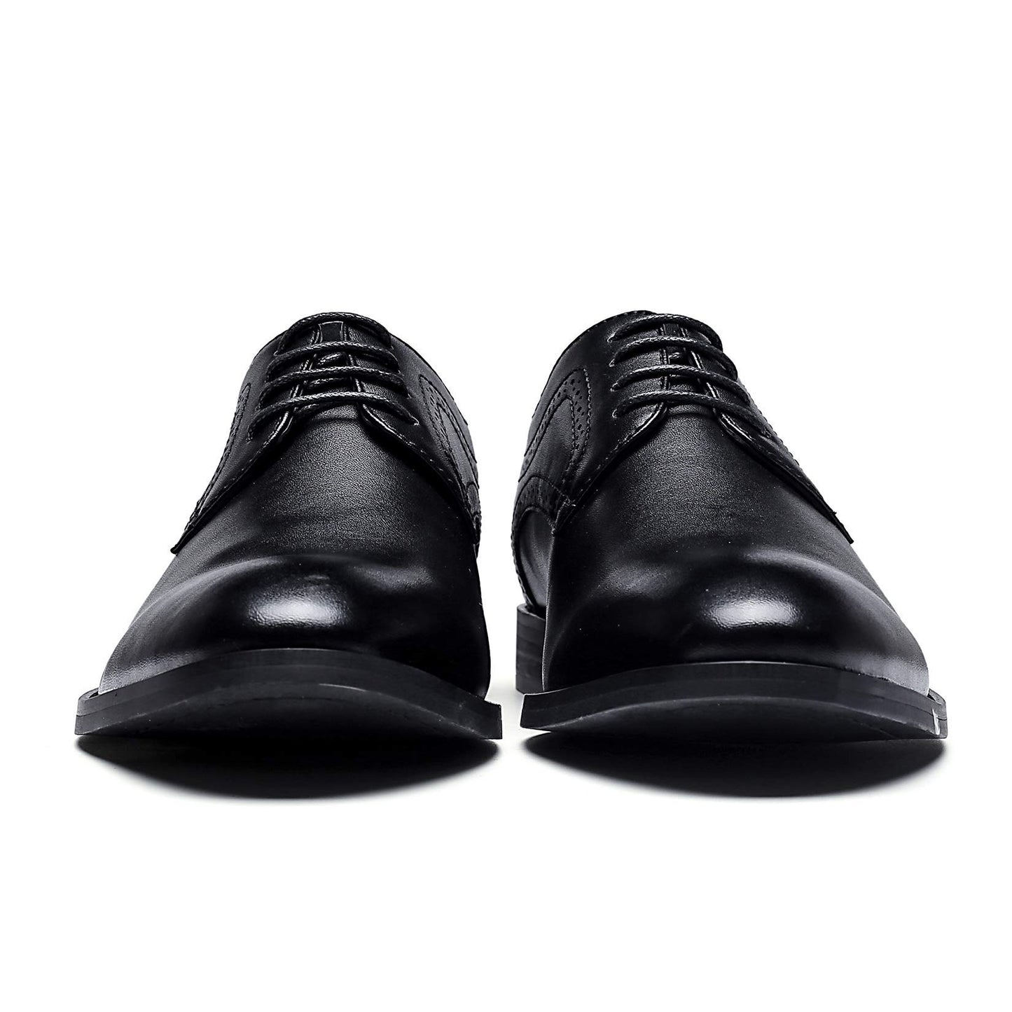 Nttb Men's Oxford Formal Dress Shoes, Comfort Classic Business Lace Up Plain Toe Dress Shoes