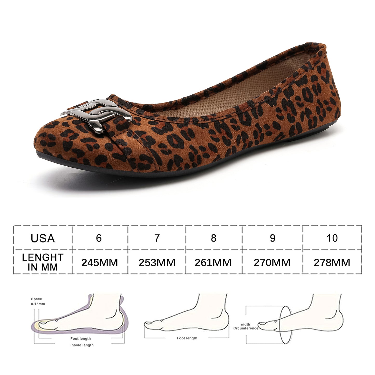 Women's Ballet Flats Dress Shoes for Women