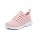 SICCOO Girls Lightweight Lace‑Up Sneakers, Running Walking Tennis Sports Shoes for Toddler / Little Kid